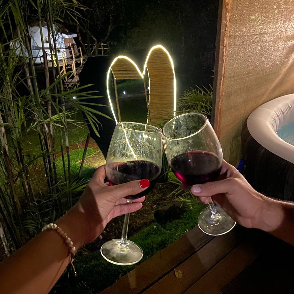 Amanecer en los domos